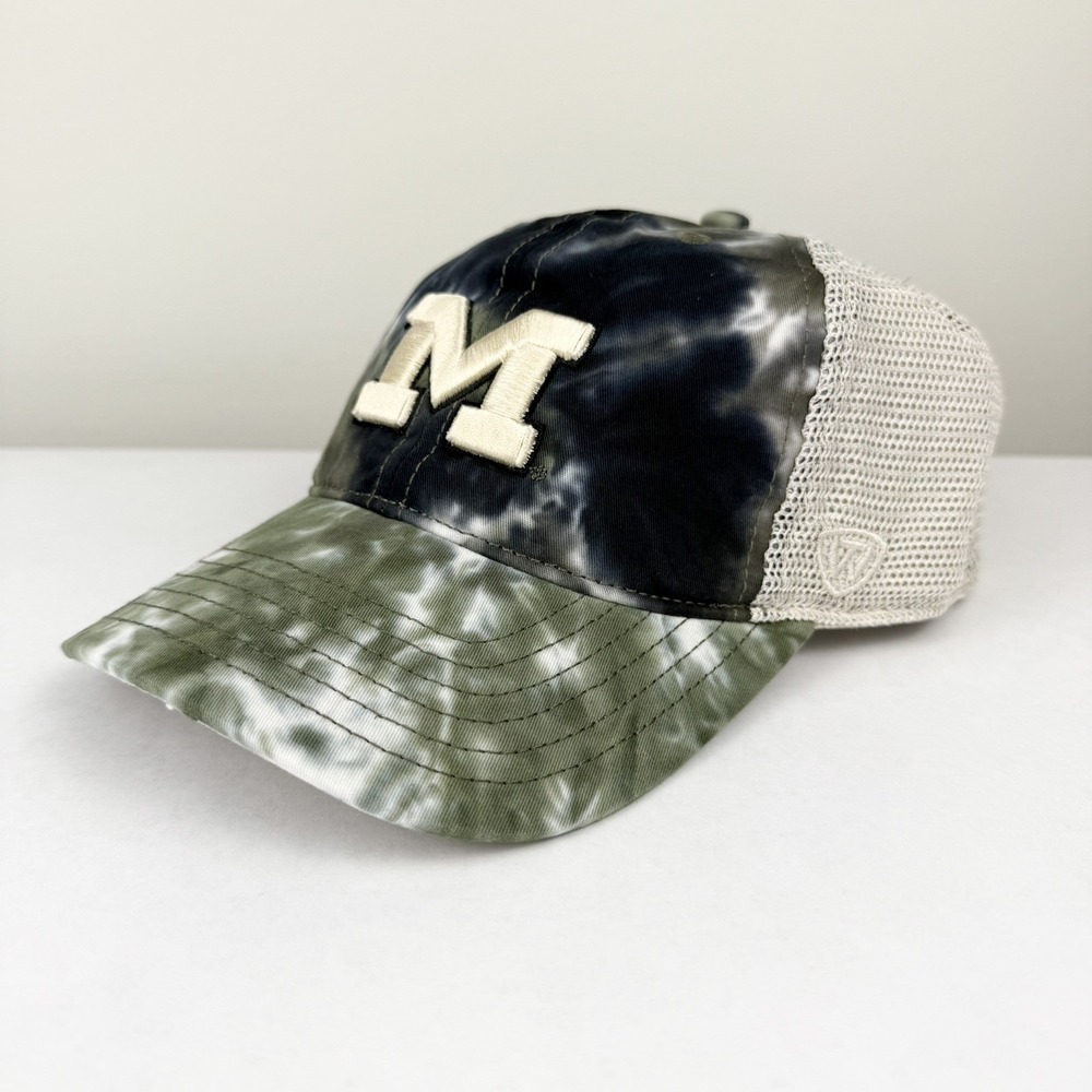 University of Michigan '47 Operation Hat Trick Camo Cap NWT Snapback Adjustable